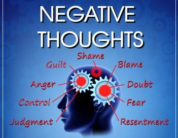 WHAT TO DO WHEN  NEGATIVE THOUGHTS COME TO YOUR MIND